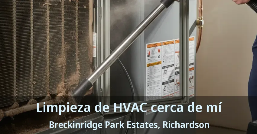 Limpieza de HVAC cerca de mí Breckinridge Park Estates, Richardson - TX