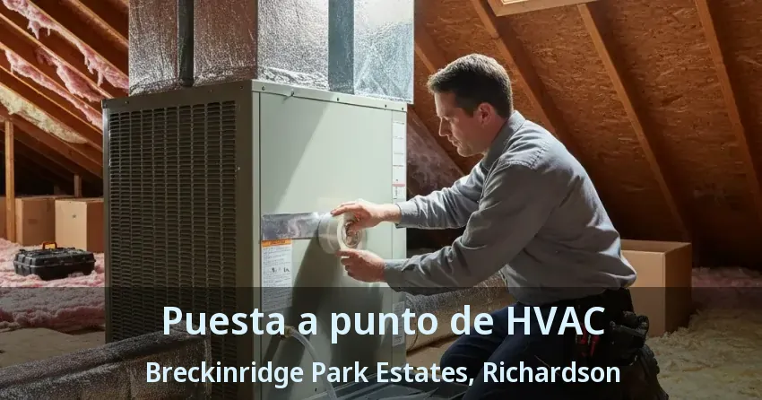Puesta a punto de HVAC Breckinridge Park Estates, Richardson - TX Puesta a punto de HVAC Breckinridge Park Estates, Richardson - TX