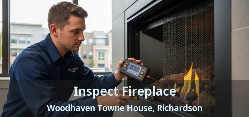 Inspect Fireplace Woodhaven Towne House, Richardson - TX Inspect Fireplace Woodhaven Towne House, Richardson - TX