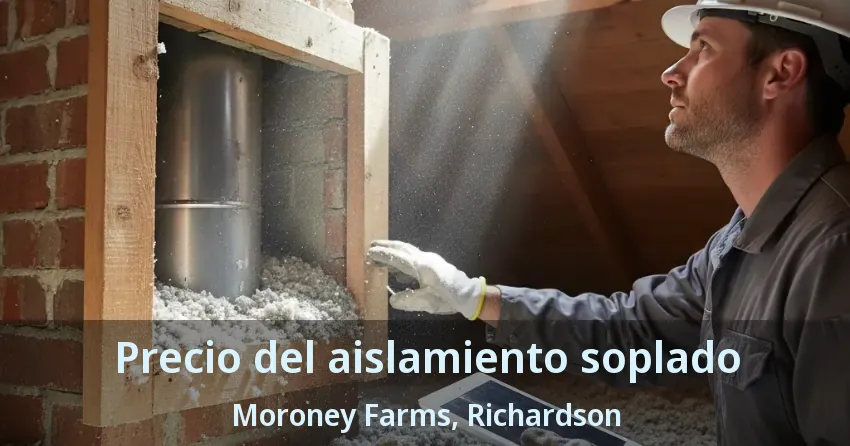 Precio del aislamiento soplado Moroney Farms, Richardson - TX