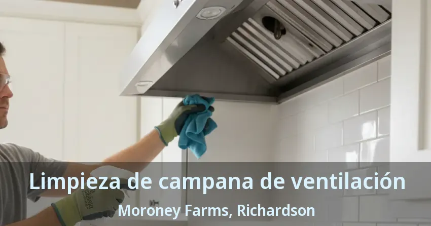 Limpieza de campana de ventilación Moroney Farms, Richardson - TX